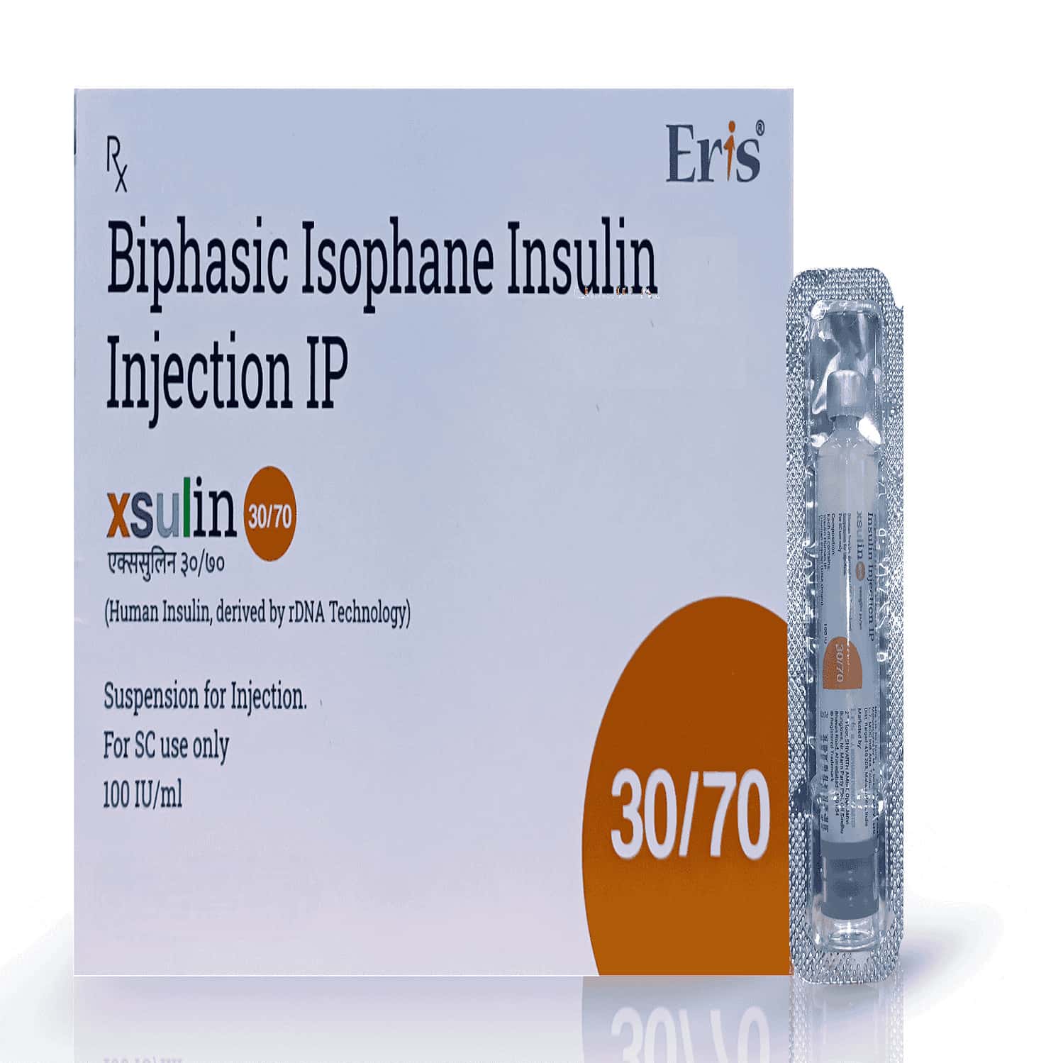 Xsulin 100 IU/ML Suspension For Injection (3): Uses, Side Effects ...