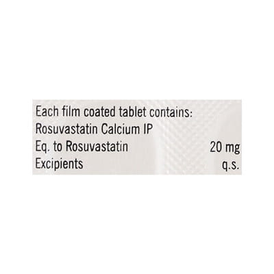 Rosuzen 20mg Strip Of 10 Tablets