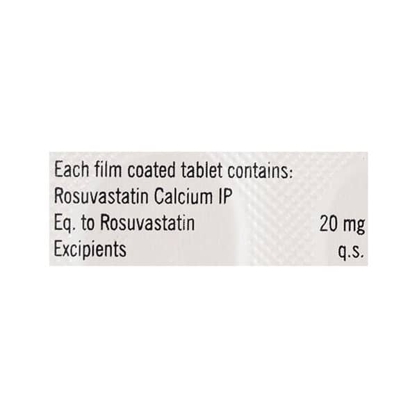 Rosuzen 20mg Strip Of 10 Tablets