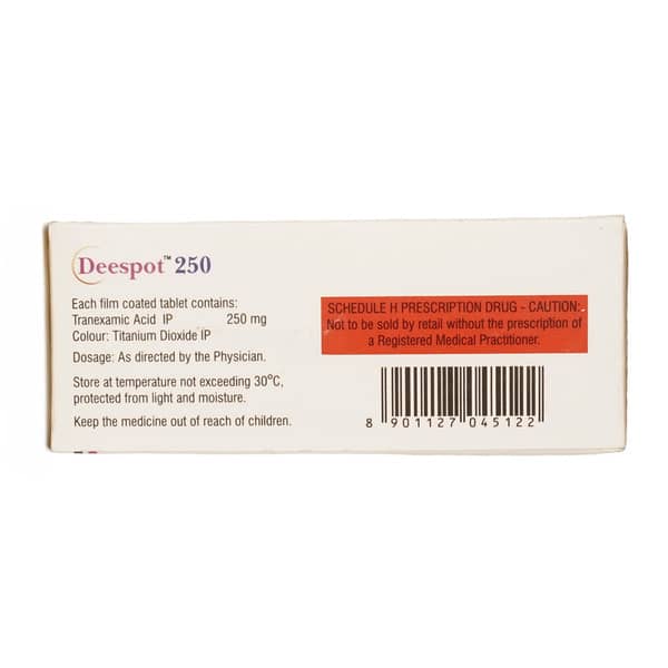 Deespot 250Mg Strip Of 10 Tablets