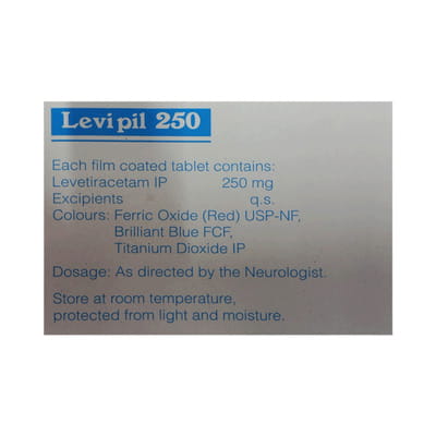 Levilep 250mg Strip Of 10 Tablets