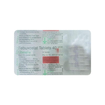 Ubexa 40mg Strip Of 15 Tablets