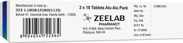 Citizine 500mg Strip Of 10 Tablets