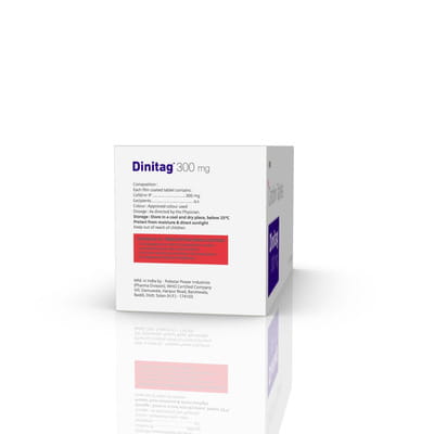 Dinitag 300mg Strip Of 10 Tablets