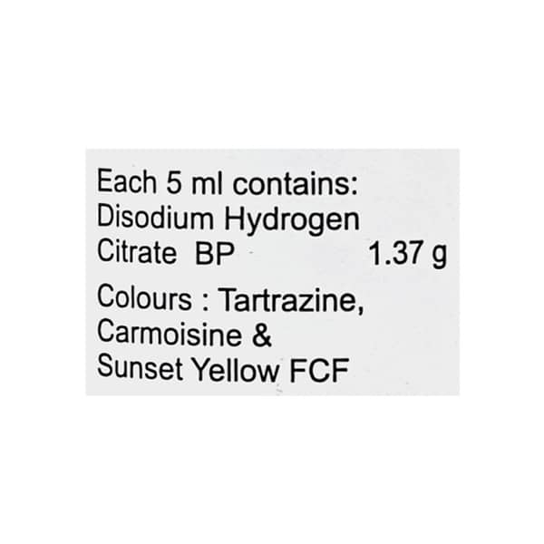 Alkarate Sugar Free Bottle Of 100ml Syrup