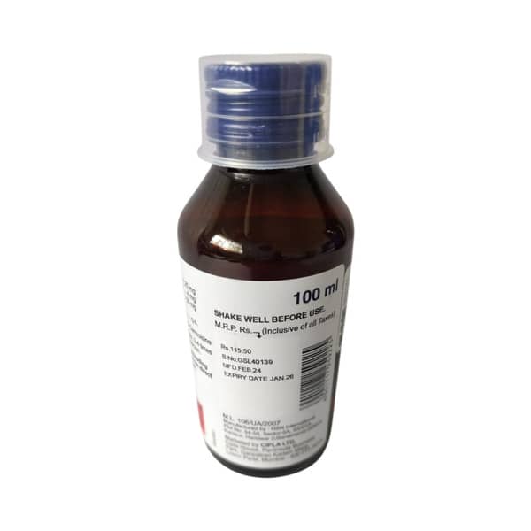 Bro Cofdex Raspberry Flavour Bottle Of 100ml Syrup
