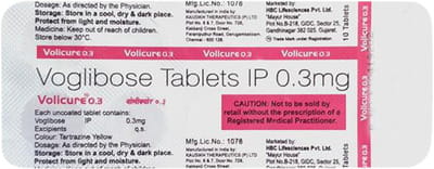 Volicure Trio 3/0.3mg Strip Of 15 Tablets