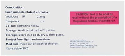 Volicure Trio 3/0.3mg Strip Of 15 Tablets