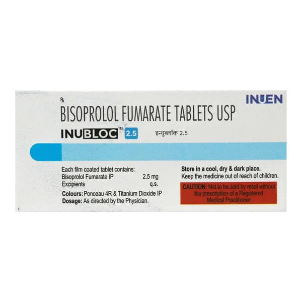 Inubloc 2.5 Strip Of 10 Tablets