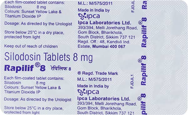 रैपिलीफ़ 8 टैबलेट