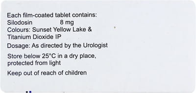 रैपिलिफ 8एमजी 15 टैबलेट्स की स्ट्रिप