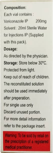 Vorifun 200mg Dry Vial Of 1 Powder For Injection
