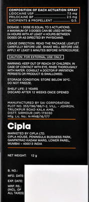 Lidonair Bottle Of 12gm Spray