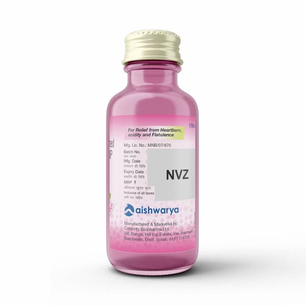 Gasocel Mint Flavour Sugar Free Bottle Of 170ml Suspension