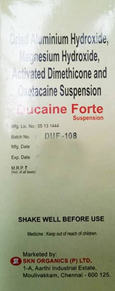Ducaine Forte Sugar Free Bottle Of 200Ml Suspension