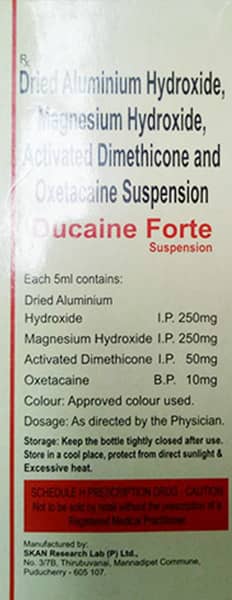 Ducaine Forte Sugar Free Bottle Of 200Ml Suspension
