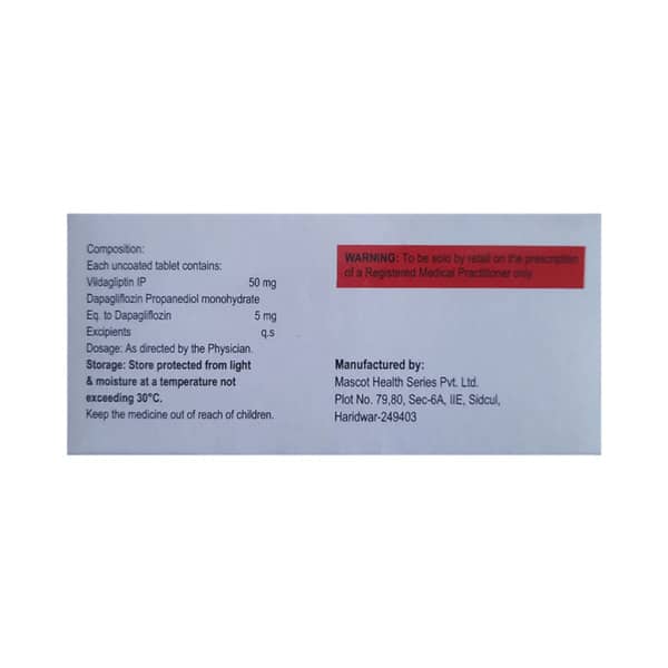 Zomelis D 50/5mg Strip Of 10 Tablets
