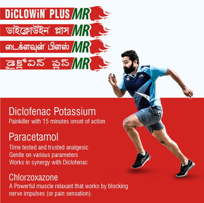 Diclowin Plus Mr Strip Of 10 Tablets