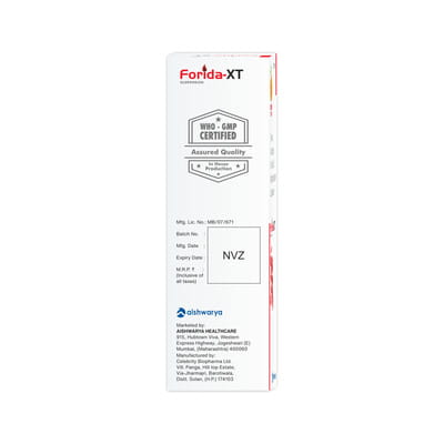 Forida Xt Orange Cool Flavour Bottle Of 200ml Suspension