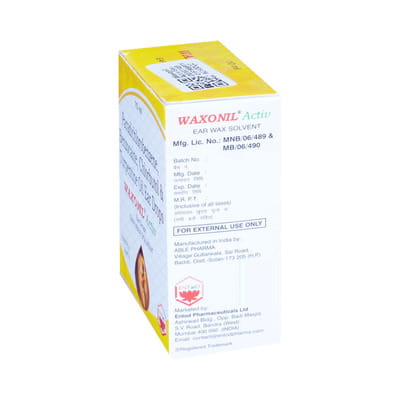 Waxonil Mic Bottle Of 10ml Ear Drops/Spray