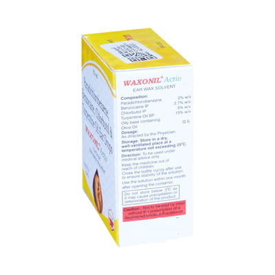 Waxonil Mic Bottle Of 10ml Ear Drops/Spray