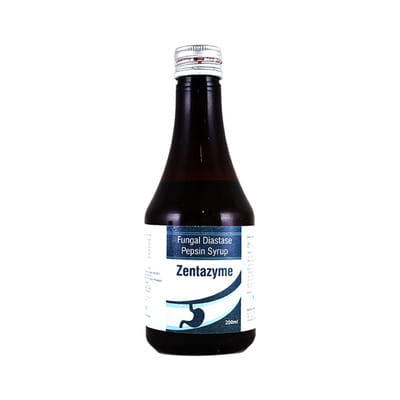 Zentazyme Bottle Of 200ml Syrup