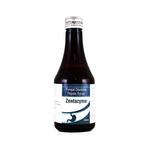 Zentazyme Bottle Of 200ml Syrup