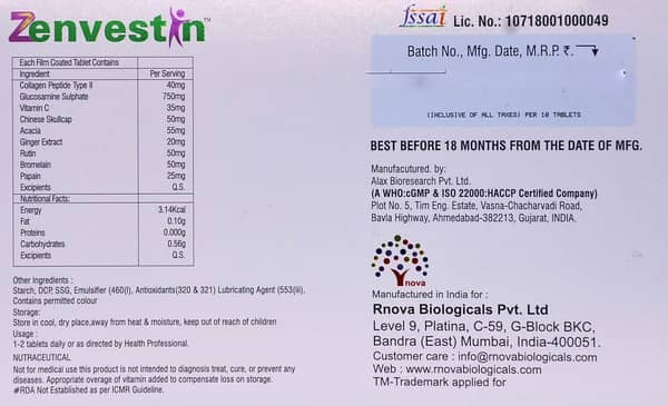 Zenvestin Strip Of 10 Tablets