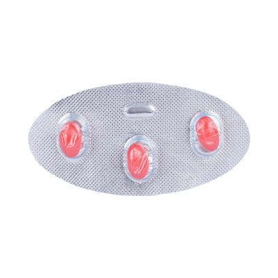 Leezole Vg Strip Of 3 Vaginal Capsules