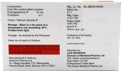 Dydroboon Strip Of 10 Tablets