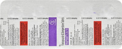 Panphar D 20/10mg Strip Of 10 Tablets