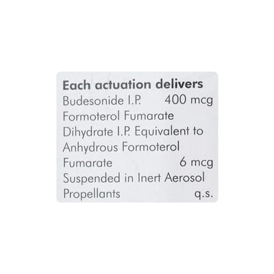 Budamate Hfa 400mcg Packet Of 120md Transhaler