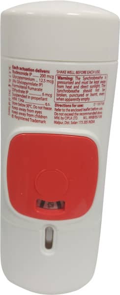 Foracort G Synchrobreathe Cfc Free Box Of 120 Metered Dose Inhaler