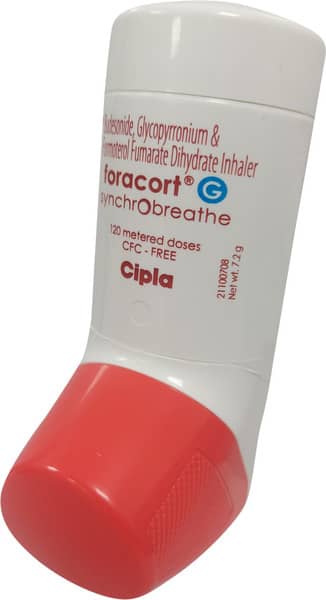Foracort G Synchrobreathe Cfc Free Box Of 120 Metered Dose Inhaler
