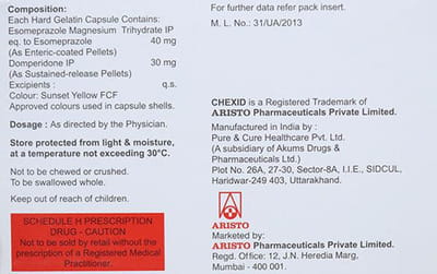 Chexid D Strip Of 10 Capsules