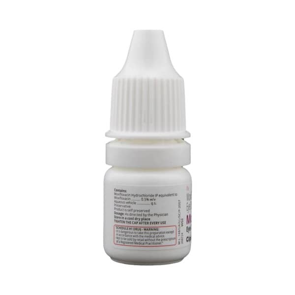 Moxicip Bottle Of 3ml Eye Drops