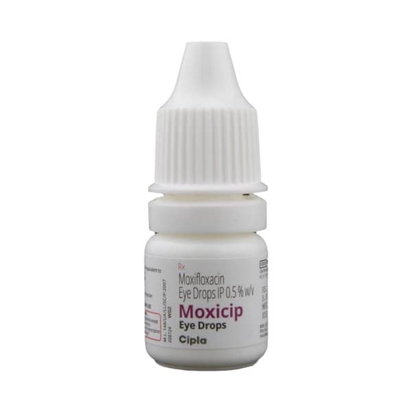 Moxicip Bottle Of 3ml Eye Drops