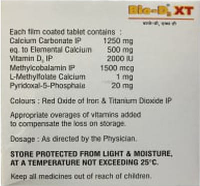 Bio D3 Xt Strip Of 15 Tablets