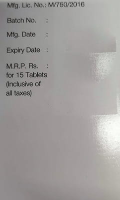 Glimer 2mg Strip Of 15 Tablets