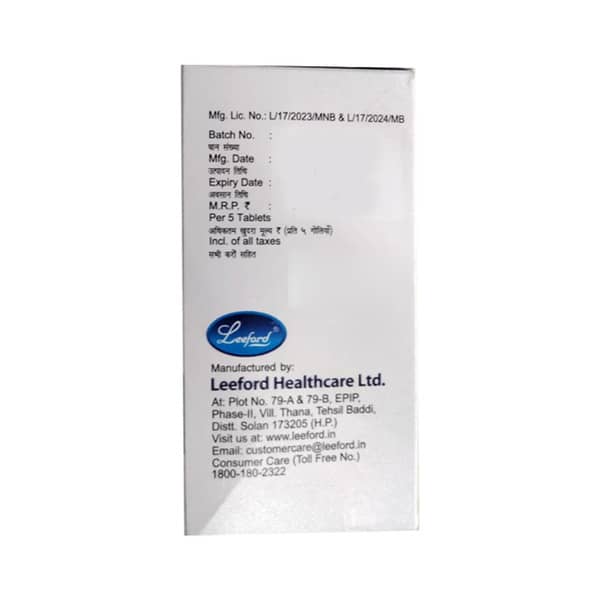 Aziford 500mg Strip Of 5 Tablets