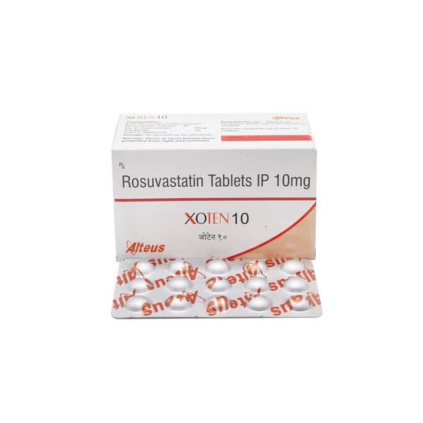 Xoten 10mg Strip Of 15 Tablets