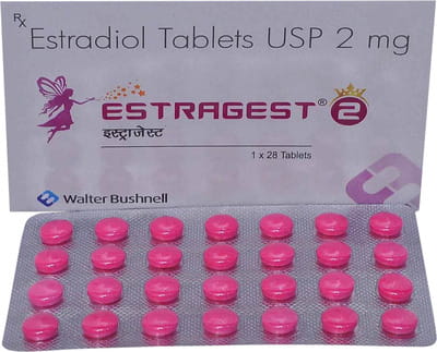 Estragest 2mg Strip Of 28 Tablets