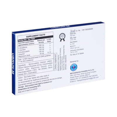Ubrun M Strip Of 10 Tablets