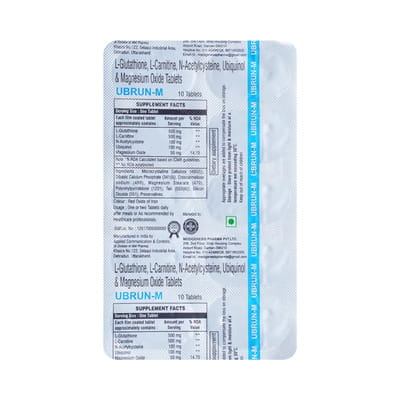 Ubrun M Strip Of 10 Tablets