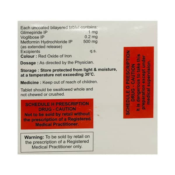 Switglim Mv 1/0.2 Strip Of 15 Tablets