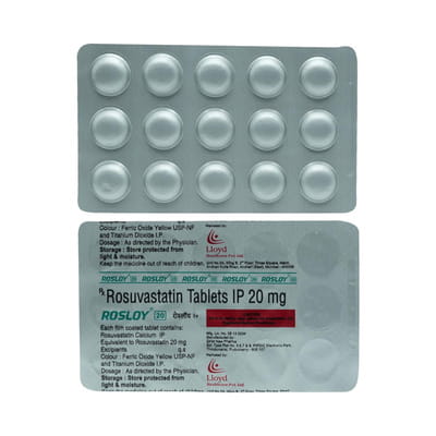 Rosloy 20mg Strip Of 15 Tablets
