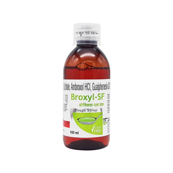 Broxyl Sf Bottle Of 100Ml Syrup
