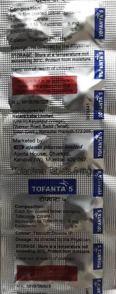 Tofanta New 5Mg Strip Of 10 Tablets