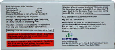 Telepoint Trio Strip Of 10 Tablets