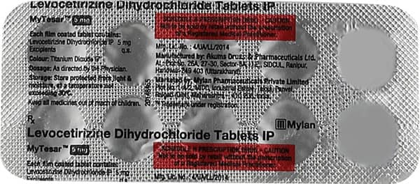 Mytesar 5mg Strip Of 10 Tablets